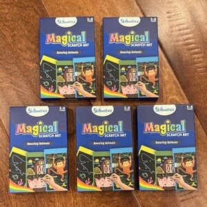 Skillmatics Magical Scratch Art Set of 5